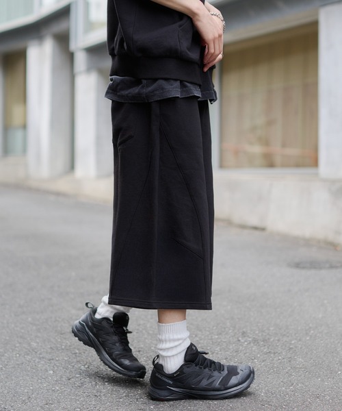 WEGO(ウィゴー)の「WEGO/バルーンスウェットショーツ(スウェットパンツ・メンズ・ブラック/杢グレー・LARGE/MEDIUM)」の20枚目の写真