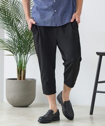Blue Standard | 【BLUE STANDARD/ブルースタンダード】ドライリップル クロップドパンツ 7分丈 吸水速乾 ストレッチ イージーケア さらさら快適(スウェットパンツ)