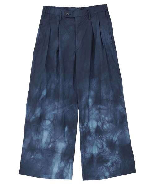CONVERSE TOKYO(コンバーストウキョウ)の「TIE DYED NYLON WIDE PANTS(その他パンツ・レディース・ライトグレー/ブルー/ブラック・SMALL/MEDIUM)」の3枚目の写真