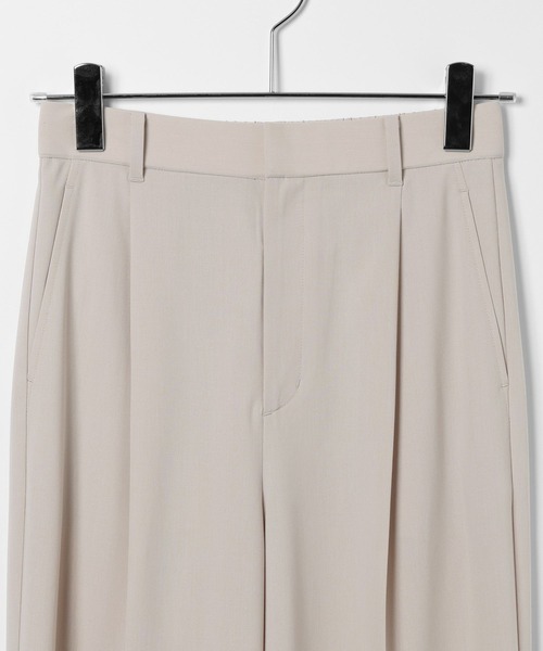 GLOBAL WORK(グローバルワーク)の「ウツクシDRYワイドストレートパンツ/636547(その他パンツ・レディース・チャコールグレー/グレイッシュベージュ/ブラック/ダークブルー/ダークブラウン・S-Long/XX-LARGE/L-Long/LARGE/X-SMALL/MEDIUM/SMALL/M-Long/X-LARGE/XL-Long)」の7枚目の写真