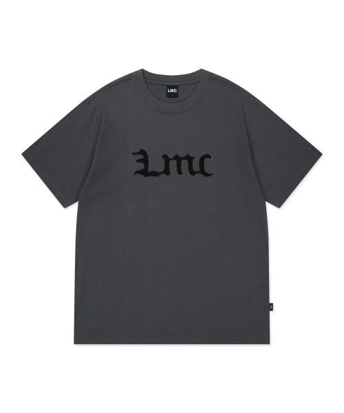 LMCの「CUT OUT GOTHIC LOGO TEE charcoal(Tシャツ/カットソー・レディース・その他・SMALL/MEDIUM/LARGE/X-LARGE)」の1枚目の写真