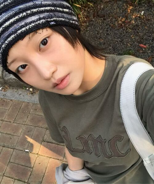 LMCの「CUT OUT GOTHIC LOGO TEE charcoal(Tシャツ/カットソー・レディース・その他・SMALL/MEDIUM/LARGE/X-LARGE)」の11枚目の写真