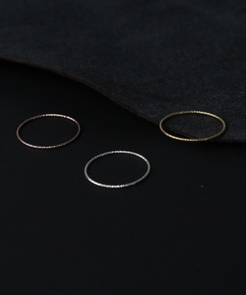 Bilan(ビラン)の「【BILAN】Kirakira Ring/きらきらリング(リング・レディース・ゴールド/ピンクゴールド・11号/9号/13号)」の3枚目の写真