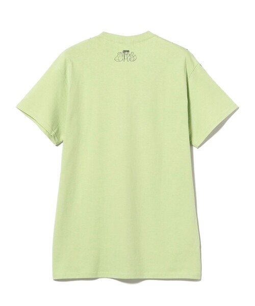 TOKYO CULTUART by BEAMS(トウキョウカルチャートバイビームス)の「水野健一郎 / 仮想世紀エレベーション T-Shirt(Tシャツ/カットソー・レディース・ラベンダー/グリーン系その他・MEDIUM/SMALL/X-LARGE/LARGE)」の10枚目の写真