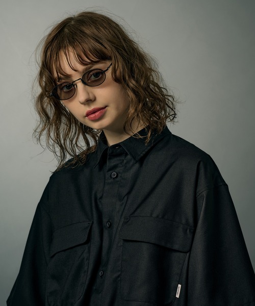 WETTEMPT(ウィテンプト)の「FUNCTIONAL DOUBLE POCKET SHIRT / ファンクショナルダブルポケットシャツ(シャツ/ブラウス・メンズ・ブラック/チャコールグレー・LARGE/MEDIUM/SMALL)」の10枚目の写真