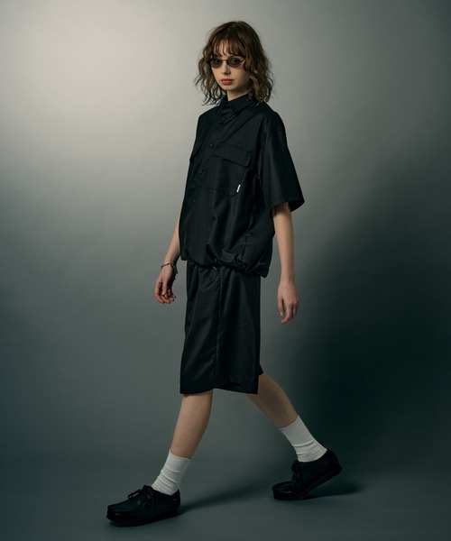 WETTEMPT(ウィテンプト)の「FUNCTIONAL DOUBLE POCKET SHIRT / ファンクショナルダブルポケットシャツ(シャツ/ブラウス・メンズ・ブラック/チャコールグレー・LARGE/MEDIUM/SMALL)」の18枚目の写真