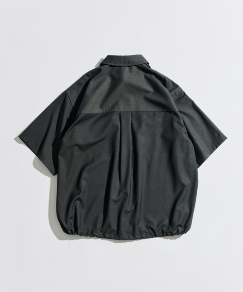 WETTEMPT(ウィテンプト)の「FUNCTIONAL DOUBLE POCKET SHIRT / ファンクショナルダブルポケットシャツ(シャツ/ブラウス・メンズ・ブラック/チャコールグレー・LARGE/MEDIUM/SMALL)」の20枚目の写真