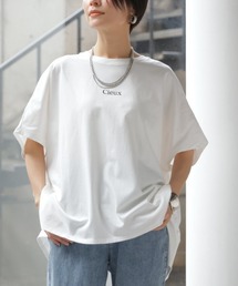 オーバーサイズロゴTシャツ