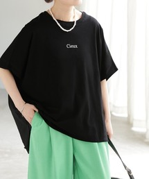 オーバーサイズロゴTシャツ