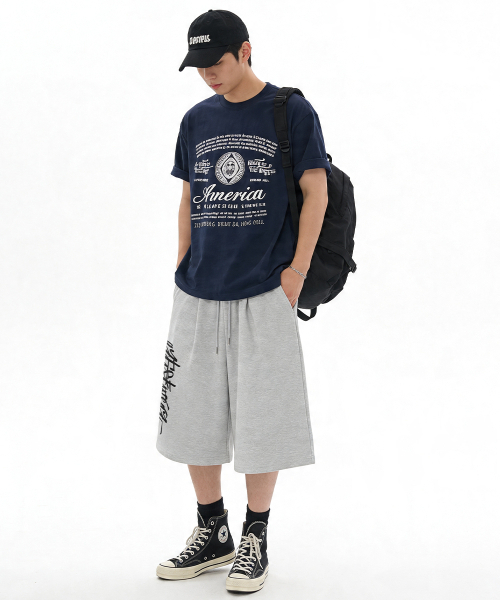 ARTISTWEAR（アーティストウェア）の「[ATW] オートグラフバミューダパンツ - 2COLOR（その他パンツ・レディース・グレー/ブラック・X-LARGE/LARGE/MEDIUM/4XL）」の10枚目の写真
