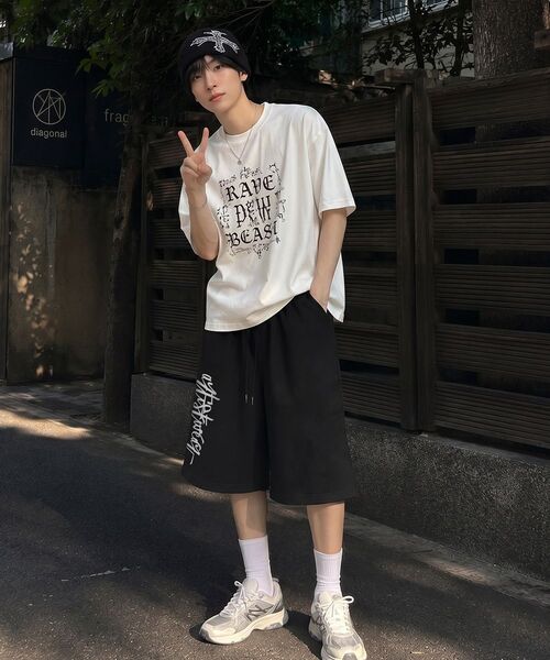 ARTISTWEAR（アーティストウェア）の「[ATW] オートグラフバミューダパンツ - 2COLOR（その他パンツ・レディース・グレー/ブラック・X-LARGE/LARGE/MEDIUM/4XL）」の13枚目の写真