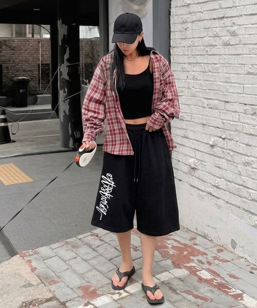 ARTISTWEAR（アーティストウェア）の「[ATW] オートグラフバミューダパンツ - 2COLOR（その他パンツ・レディース・グレー/ブラック・X-LARGE/LARGE/MEDIUM/4XL）」の19枚目の写真