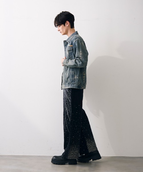 Shoowtime(ショウタイム)の「Vintage like cropped denim jacket / ビンテージライククロップドデニムジャケット(デニムジャケット・メンズ・ブルー・MEDIUM/X-LARGE/LARGE)」の8枚目の写真