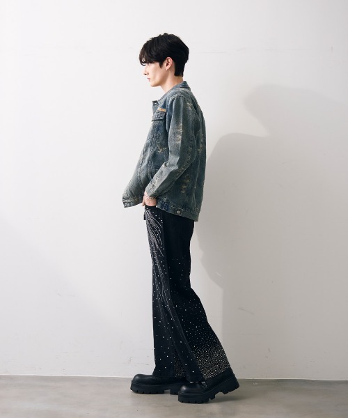 Shoowtime(ショウタイム)の「Vintage like cropped denim jacket / ビンテージライククロップドデニムジャケット(デニムジャケット・メンズ・ブルー・MEDIUM/X-LARGE/LARGE)」の10枚目の写真