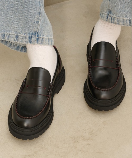 FRED PERRY(フレッドペリー)の「【FRED PERRY】FP LOAFER LEATHER B3439(ローファー・レディース・ブラック・25cm/26cm/27cm/28cm/23cm/24cm)」の14枚目の写真