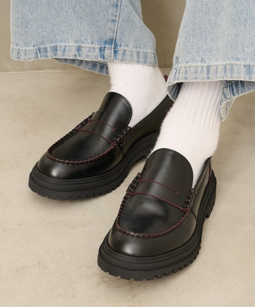 FRED PERRY(フレッドペリー)の「【FRED PERRY】FP LOAFER LEATHER B3439(ローファー・レディース・ブラック・25cm/26cm/27cm/28cm/23cm/24cm)」の13枚目の写真
