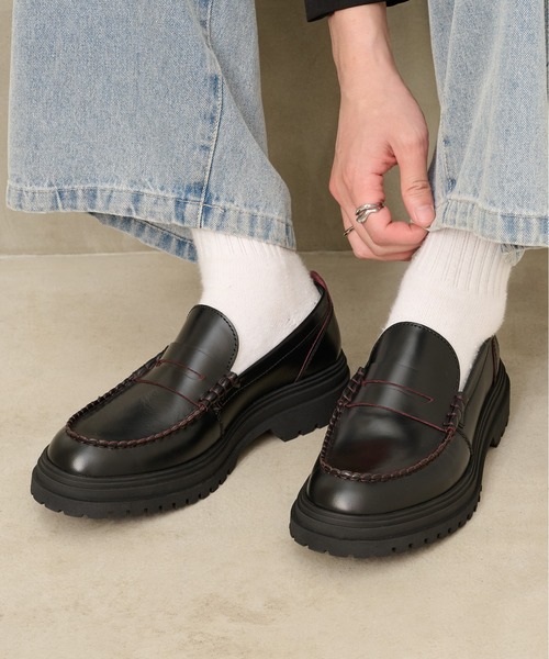 FRED PERRY(フレッドペリー)の「【FRED PERRY】FP LOAFER LEATHER B3439(ローファー・レディース・ブラック・25cm/26cm/27cm/28cm/23cm/24cm)」の12枚目の写真