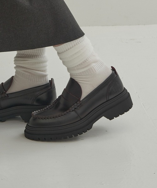 FRED PERRY(フレッドペリー)の「【FRED PERRY】FP LOAFER LEATHER B3439(ローファー・レディース・ブラック・25cm/26cm/27cm/28cm/23cm/24cm)」の8枚目の写真