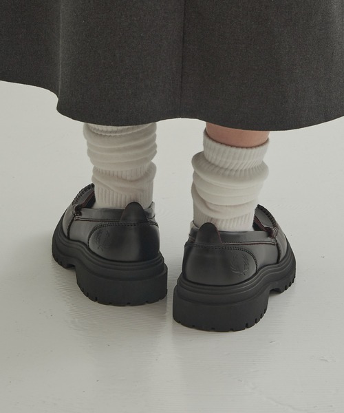 FRED PERRY(フレッドペリー)の「【FRED PERRY】FP LOAFER LEATHER B3439(ローファー・レディース・ブラック・25cm/26cm/27cm/28cm/23cm/24cm)」の9枚目の写真