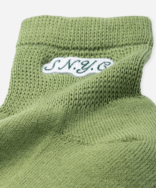 Saturdays NYC(サタデーズ ニューヨークシティ )の「S.NYC Quarter Socks(ソックス/靴下・メンズ・ホワイト/ブラック/ミント・FREE)」の13枚目の写真