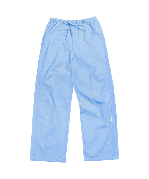 KIJIKO(キジコ)の「ke613. Move Pigment Wide Pants Sky Blue(その他パンツ・レディース・スカイブルー・SMALL/MEDIUM)」の4枚目の写真