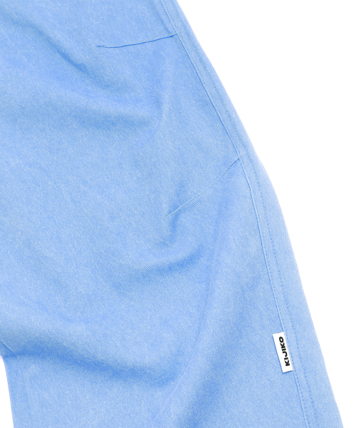 KIJIKO(キジコ)の「ke613. Move Pigment Wide Pants Sky Blue(その他パンツ・レディース・スカイブルー・SMALL/MEDIUM)」の7枚目の写真