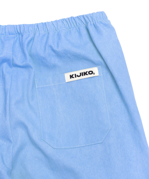 KIJIKO(キジコ)の「ke613. Move Pigment Wide Pants Sky Blue(その他パンツ・レディース・スカイブルー・SMALL/MEDIUM)」の8枚目の写真