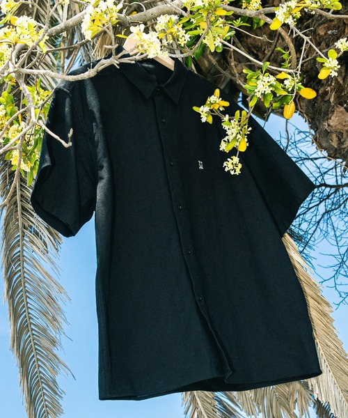 HUF(ハフ)の「MEGABLAST SHIRT(シャツ/ブラウス・メンズ・ブラック/ホワイト/ライトパープル・XL/M/S/L)」の2枚目の写真