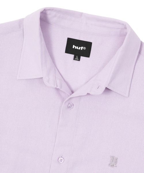 HUF(ハフ)の「MEGABLAST SHIRT(シャツ/ブラウス・メンズ・ブラック/ホワイト/ライトパープル・XL/M/S/L)」の18枚目の写真