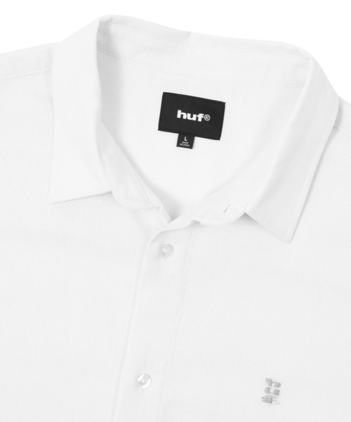 HUF(ハフ)の「MEGABLAST SHIRT(シャツ/ブラウス・メンズ・ブラック/ホワイト/ライトパープル・XL/M/S/L)」の10枚目の写真