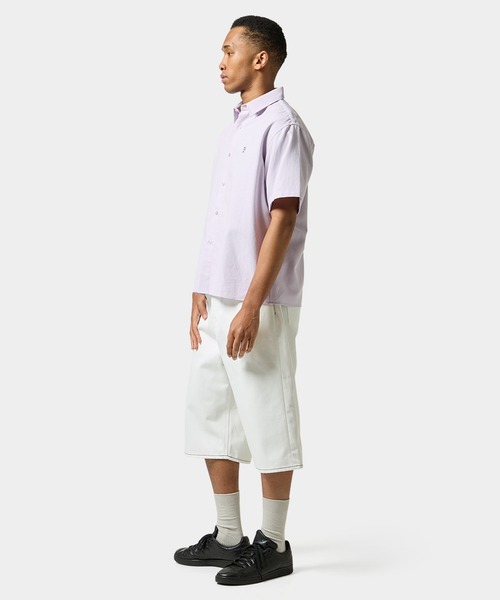 HUF(ハフ)の「MEGABLAST SHIRT(シャツ/ブラウス・メンズ・ブラック/ホワイト/ライトパープル・XL/M/S/L)」の6枚目の写真