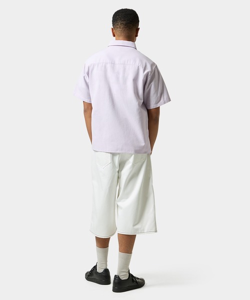 HUF(ハフ)の「MEGABLAST SHIRT(シャツ/ブラウス・メンズ・ブラック/ホワイト/ライトパープル・XL/M/S/L)」の7枚目の写真