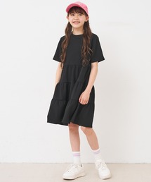 coca(coca) | キッズ ライトエンボスティアードワンピース(ワンピース)