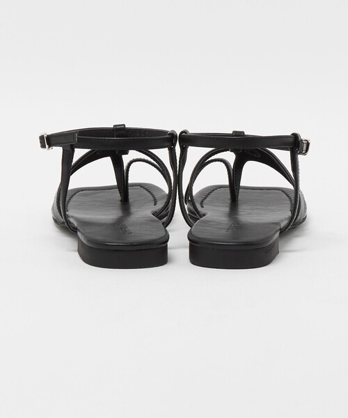 PAES(ペイズ)の「<PAES>SQUARE PANEL サンダル(サンダル・レディース・ブラック・23cm/23.5cm/24cm/24.5cm)」の5枚目の写真