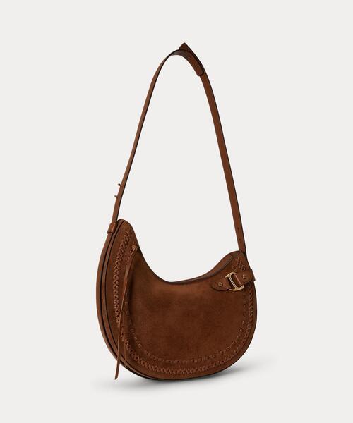 LAUREN RALPH LAUREN(ローレン ラルフ ローレン)の「ウィップステッチド ラージ Tasha ショルダー バッグ(ショルダーバッグ・レディース・ブラウン・ONE)」の2枚目の写真