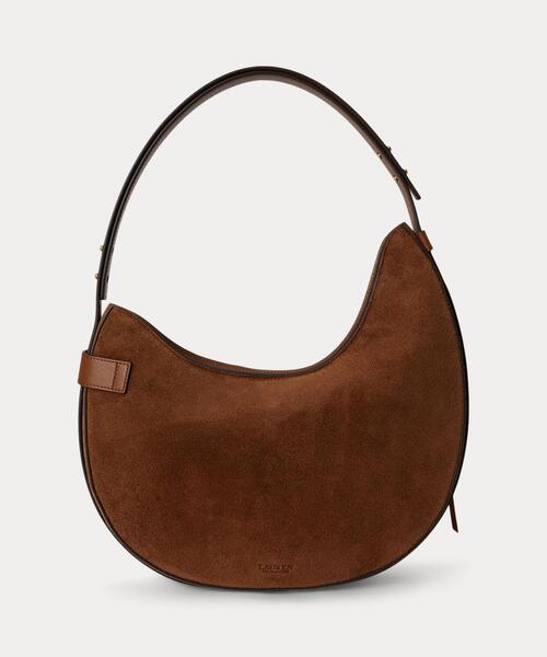 LAUREN RALPH LAUREN(ローレン ラルフ ローレン)の「ウィップステッチド ラージ Tasha ショルダー バッグ(ショルダーバッグ・レディース・ブラウン・ONE)」の3枚目の写真