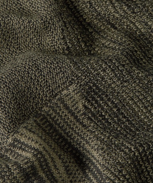 G-STAR(ジースター)の「3D Biker Knit Pullover/デザイン編みクルーネックニットセーター(ニット/セーター・メンズ・グリーン系その他/ブルー系その他・MEDIUM/X-LARGE/SMALL/LARGE/X-SMALL)」の9枚目の写真