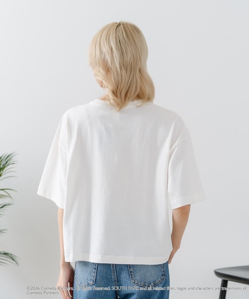 DISCUS(ディスカス)の「【DISCUS/ディスカス】【選べる丈感・サウスパーク】DISCUS×SOUTHPARK コラボTシャツ 綿100% クルーネック アニメ キャラクタープリント アメカジ ストリート(Tシャツ/カットソー・レディース・ホワイト系その他3/ブラック系その他2/ブラック系その他3/ホワイト系その他2・MEDIUM/LARGE)」の17枚目の写真