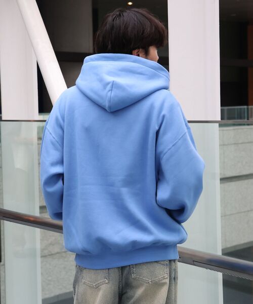 BEN DAVIS(ベンデイビス)の「【BEN DAVIS(ベンデイビス)】BD SWEAT ZIP HOODIE / スウェットパーカー Wジップ フーディ ワンポイント刺繍 裏起毛 ユニセックス(パーカー・メンズ・スカイブルー/グレー/ピンク/ブラック/ミント・X-LARGE/MEDIUM/LARGE)」の7枚目の写真