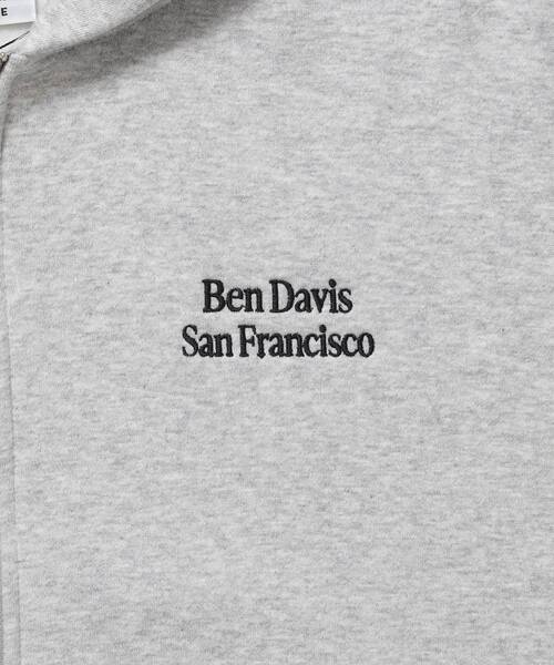 BEN DAVIS(ベンデイビス)の「【BEN DAVIS(ベンデイビス)】BD SWEAT ZIP HOODIE / スウェットパーカー Wジップ フーディ ワンポイント刺繍 裏起毛 ユニセックス(パーカー・メンズ・スカイブルー/グレー/ピンク/ブラック/ミント・X-LARGE/MEDIUM/LARGE)」の16枚目の写真