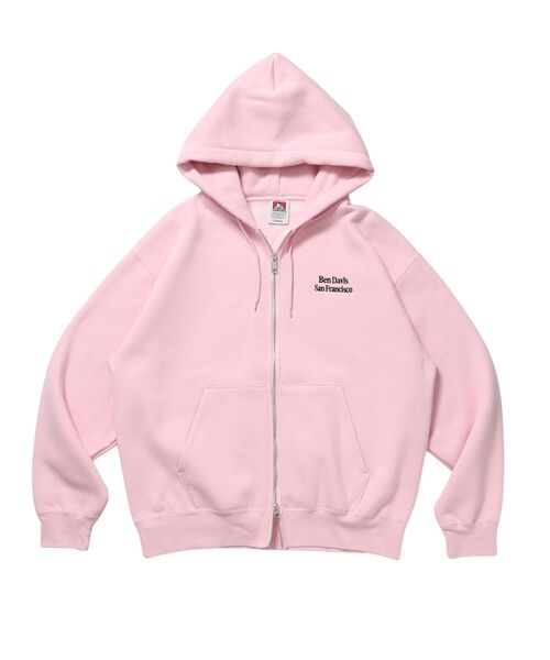 BEN DAVIS(ベンデイビス)の「【BEN DAVIS(ベンデイビス)】BD SWEAT ZIP HOODIE / スウェットパーカー Wジップ フーディ ワンポイント刺繍 裏起毛 ユニセックス(パーカー・メンズ・スカイブルー/グレー/ピンク/ブラック/ミント・X-LARGE/MEDIUM/LARGE)」の18枚目の写真