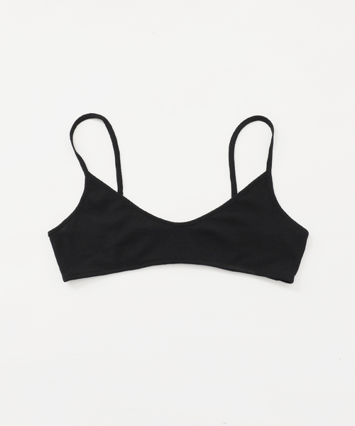 B.C STOCK(ベーセーストック)の「《2枚セット》手洗い可 / *MAI.M. BRA SET SHEER TEE(Tシャツ/カットソー・レディース・ブラック/ホワイト・FREE)」の3枚目の写真