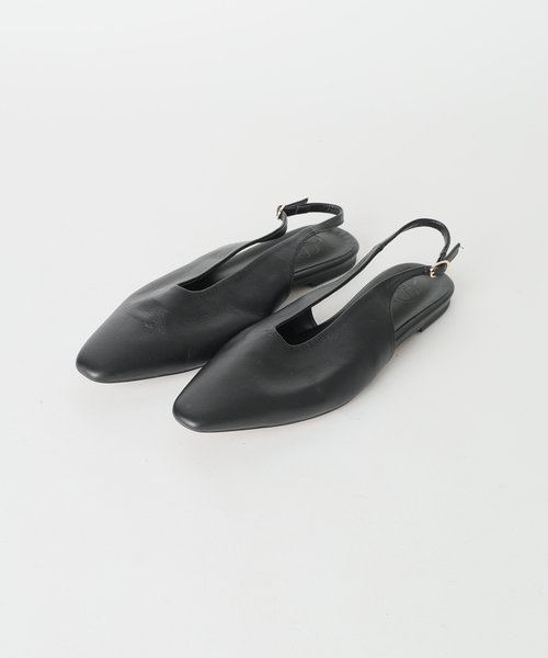 Spick & Span(スピックアンドスパン)の「《WEB限定カラー有り / 》Spick & Span スプリングバックフラット(パンプス・レディース・ブラック/レッド/ベージュ系その他・38/37/36)」の9枚目の写真