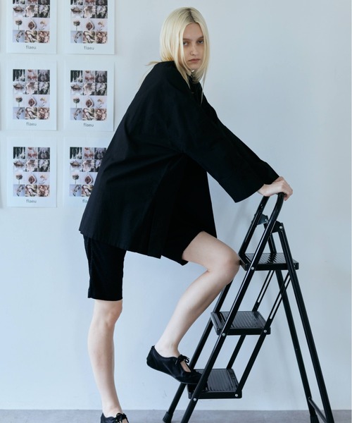 flaeu(フラユ)の「Floral Lace Biker Shorts(その他パンツ・レディース・アイボリー/ブラック・FREE)」の15枚目の写真