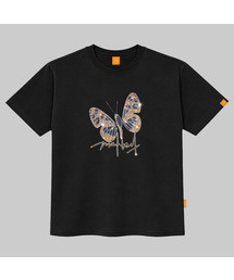 キュービックバタフライ 半袖Tシャツ 男女共用 ビッグサイズ S 4XL