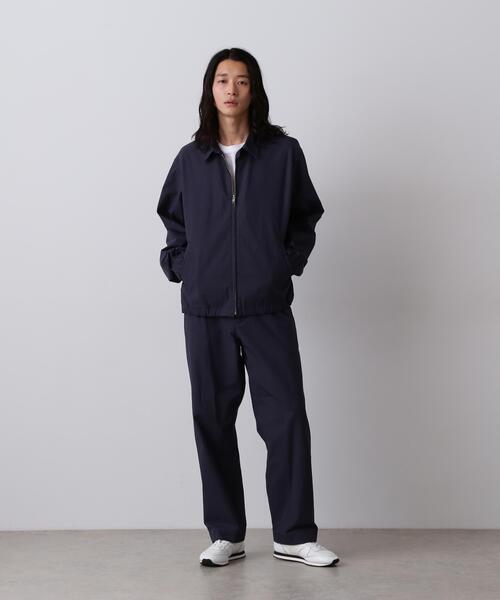Y(ワイ)の「Y / ORGANIC COTTON / RECYCLE POLYESTER TWILL ADJUSTER TROUSERS(その他パンツ・メンズ・ネイビー/ホワイト・MEDIUM/LARGE/SMALL)」の11枚目の写真