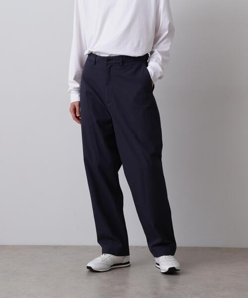 Y(ワイ)の「Y / ORGANIC COTTON / RECYCLE POLYESTER TWILL ADJUSTER TROUSERS(その他パンツ・メンズ・ネイビー/ホワイト・MEDIUM/LARGE/SMALL)」の12枚目の写真