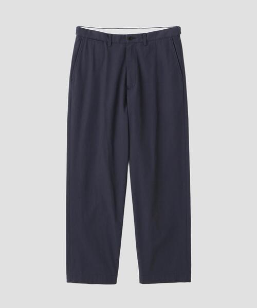 Y(ワイ)の「Y / ORGANIC COTTON / RECYCLE POLYESTER TWILL ADJUSTER TROUSERS(その他パンツ・メンズ・ネイビー/ホワイト・MEDIUM/LARGE/SMALL)」の13枚目の写真