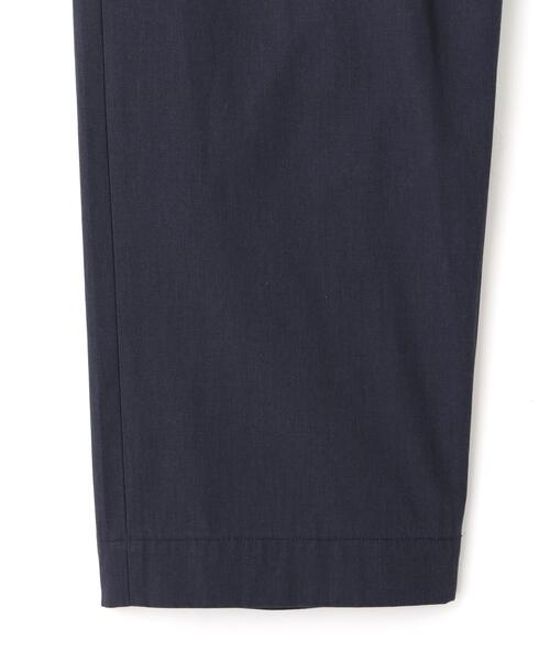 Y(ワイ)の「Y / ORGANIC COTTON / RECYCLE POLYESTER TWILL ADJUSTER TROUSERS(その他パンツ・メンズ・ネイビー/ホワイト・MEDIUM/LARGE/SMALL)」の17枚目の写真