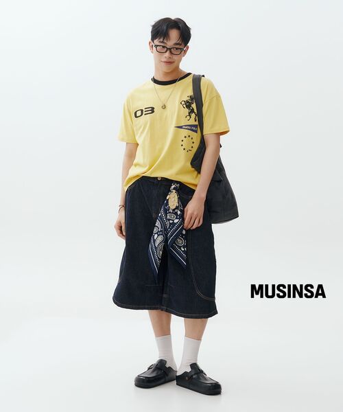 AMOU(アモウ)の「Sporty Horse Half T-shirts YELLOW(Tシャツ/カットソー・レディース・その他・3/2/1)」の14枚目の写真